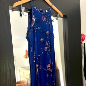 Flowery knee length dress